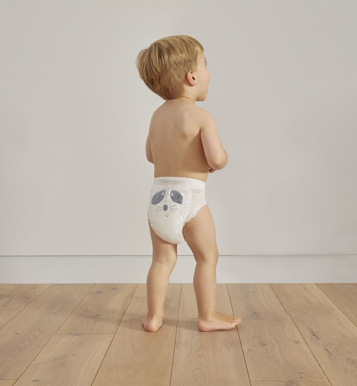 Featured for: Size 6 nappy pants: hedgehog & raccoon