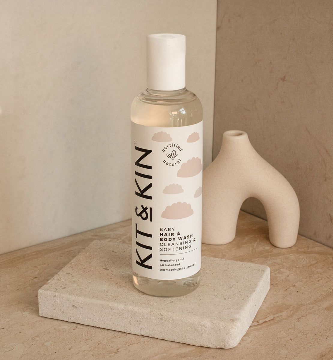 Natural Baby Shampoo & Body Wash | Non-Toxic & Tear-Free | Kit & Kin