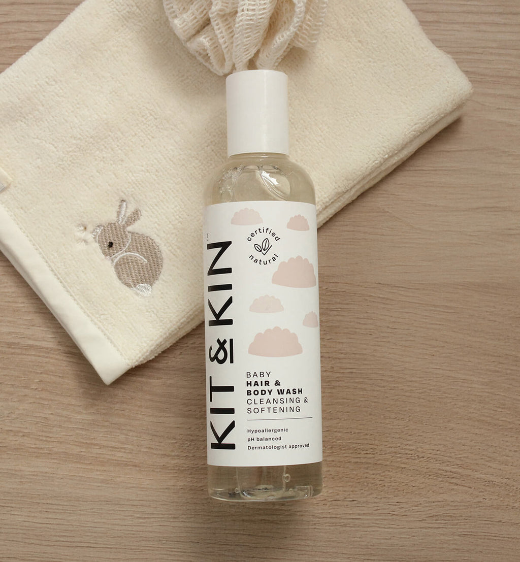 Natural Baby Shampoo & Body Wash | Non-Toxic & Tear-Free | Kit & Kin