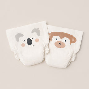 Size 5: koala & monkey