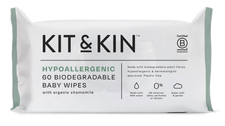 Biodegradable baby wipes