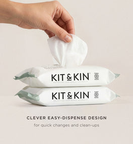 Clever easy-dispense baby wipes pack design for quick and convenient changes and clean-ups