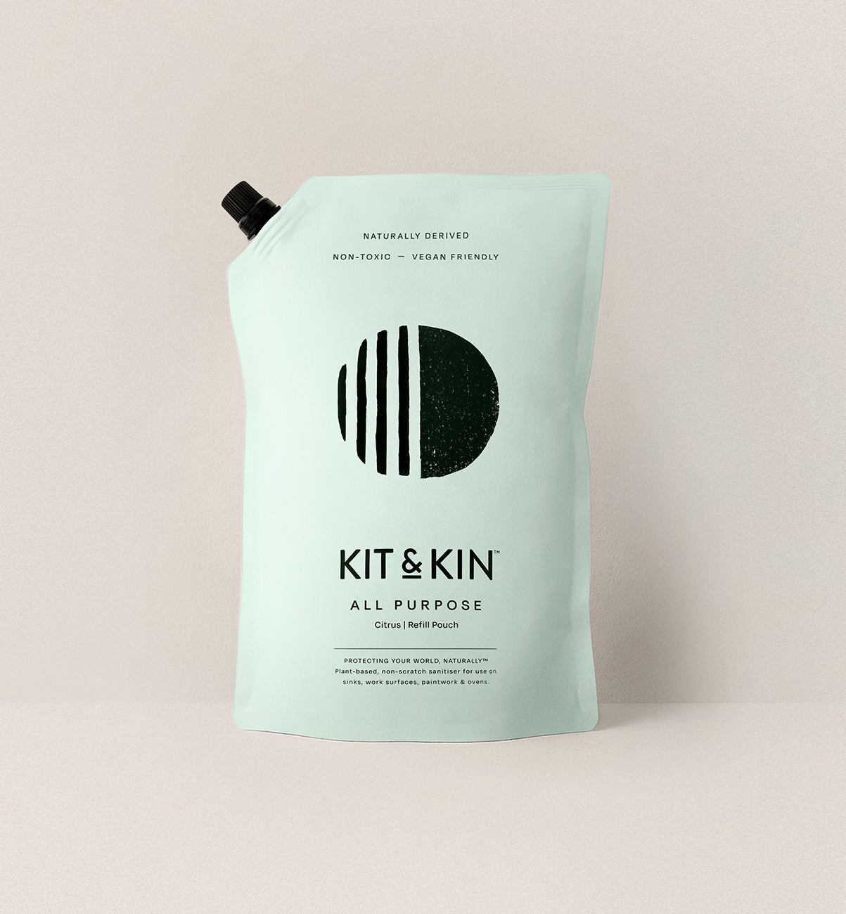 Kit & Kin non-toxic all-purpose cleaner refill, eco-friendly and safe for everyday use