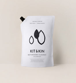 Kit & Kin non-toxic bathroom cleaner refill, eco-friendly and plant-based for safe cleaning