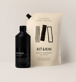 Kit & Kin non-toxic multi-surface eco cleaning refill bundle for everyday household cleaning