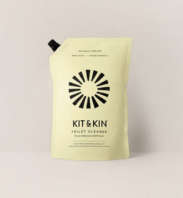 Kit & Kin non-toxic toilet cleaner refill, eco-friendly and effective plant-based cleaning products