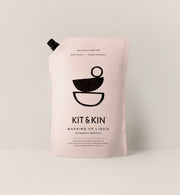 Kit & Kin non-toxic washing up liquid refill, eco-friendly and plant-based cleaning products