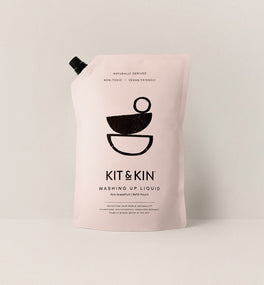 Kit & Kin non-toxic washing up liquid refill, eco-friendly and plant-based cleaning products