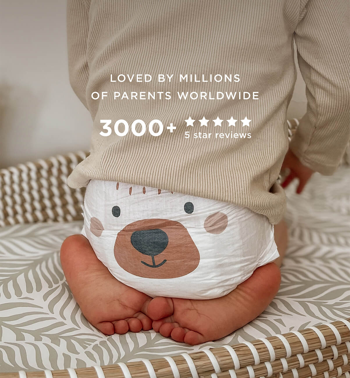 Parents rate Kit & Kin eco nappies five stars as the best newborn nappies