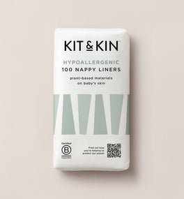 Kit & Kin hypoallergenic nappy liners for reusable cloth nappies