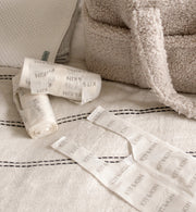 A roll of Kit & Kin biodegradable nappy bags, baby changing bag essential for changes on the go