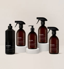 Kit & Kin eco bathroom cleaning bundle, plant-based, non-toxic household cleaning products