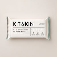 Kit & Kin baby wipes pack - hypoallergenic, plastic-free and safe for newborns