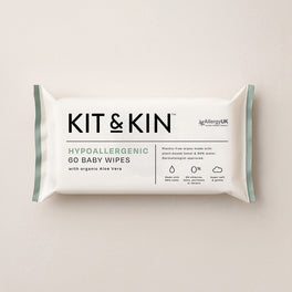 Kit & Kin baby wipes pack - hypoallergenic, plastic-free and safe for newborns