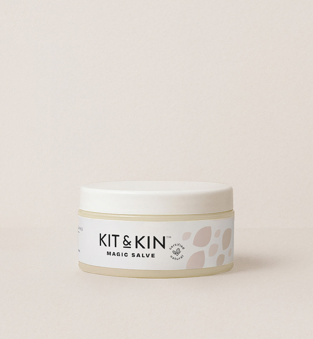 Kit & Kin natural magic salve for babies, soothing and protective skincare for nappy rash - perfect Metanium alternative