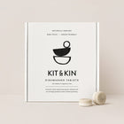 Kit & Kin non-toxic dishwasher tablets for natural, plant-based cleaning. Leaves plates and dishes sparkling.