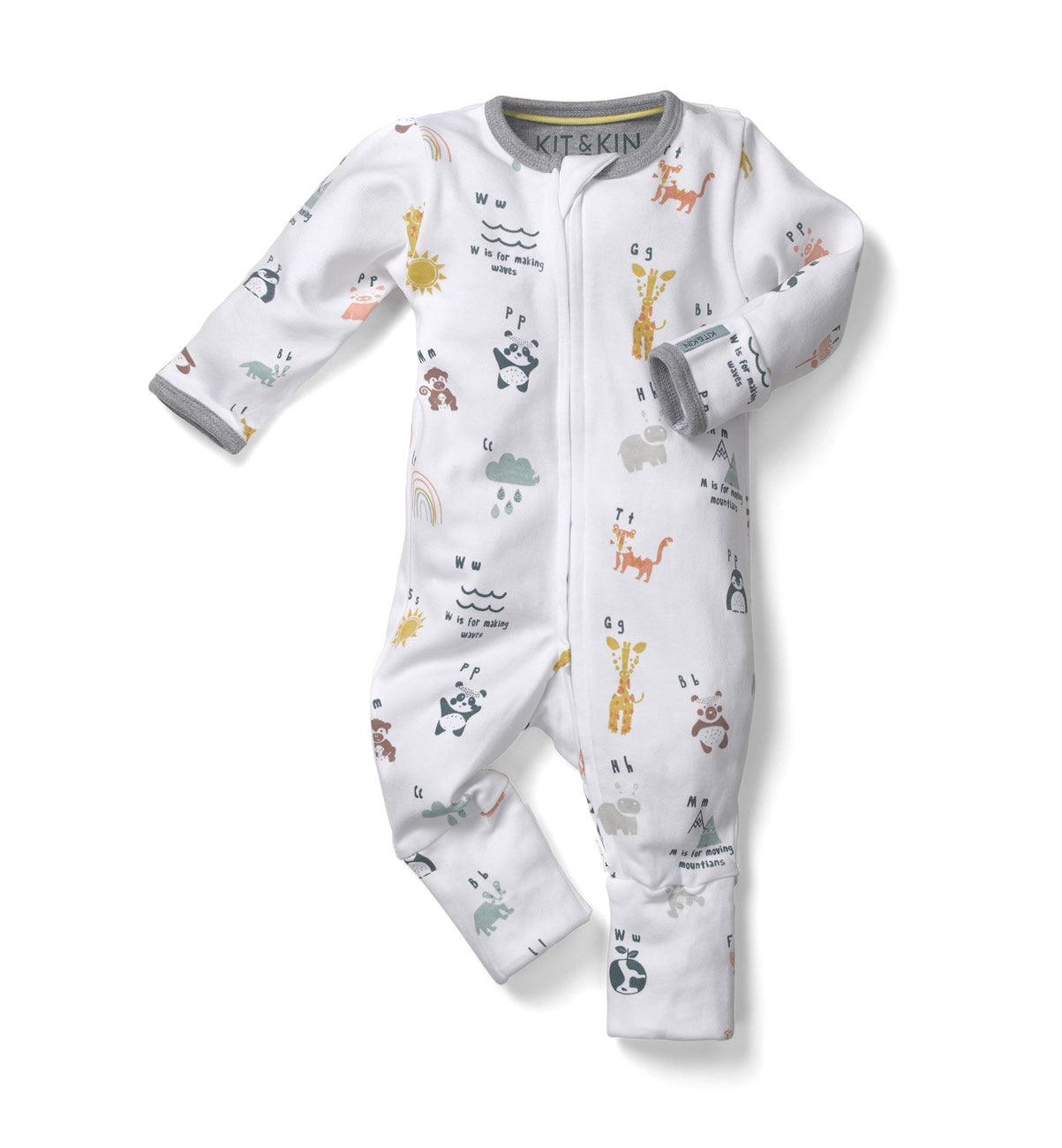 All-in-one durable onesie 0 to 3 months