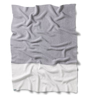 Naturally soft knitted blanket